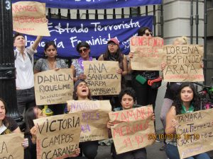 acción organizaciones feministas autónomas en Revuelta Popular 2019-2020 (veam)